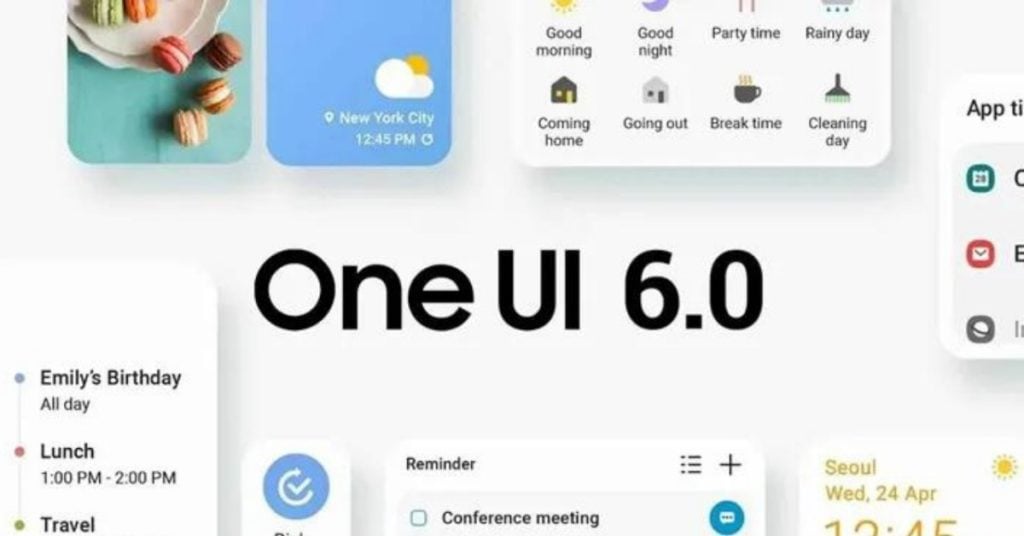 Samsung One UI 6 Features Release Date Announced