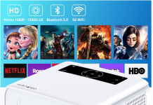 Get Huge Discount on Groview JQ818C and Groview T6 projectors at Amazon Groview projector