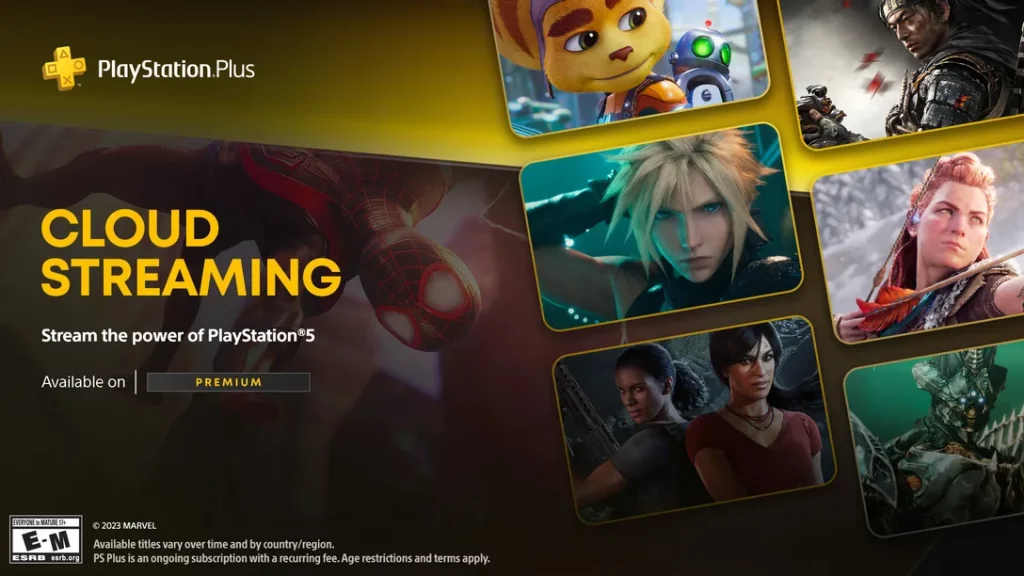Sony PS5 Cloud Streaming