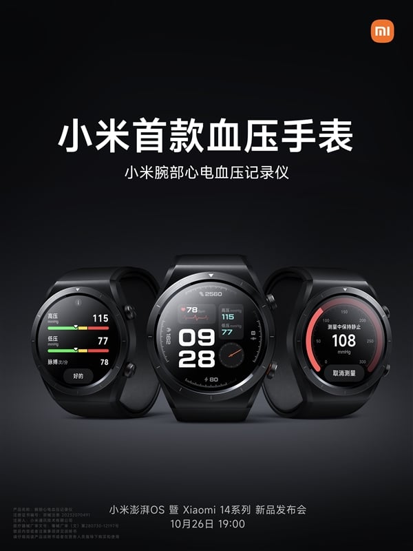 Xiaomi Blood Pressure Smartwatch