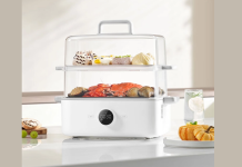 Xiaomi Mijia Smart Electric Steamer 12L up for pre-order in China for 269 yuan ($37) Xiaomi-Mijia-Smart-Electric-Steamer-12L