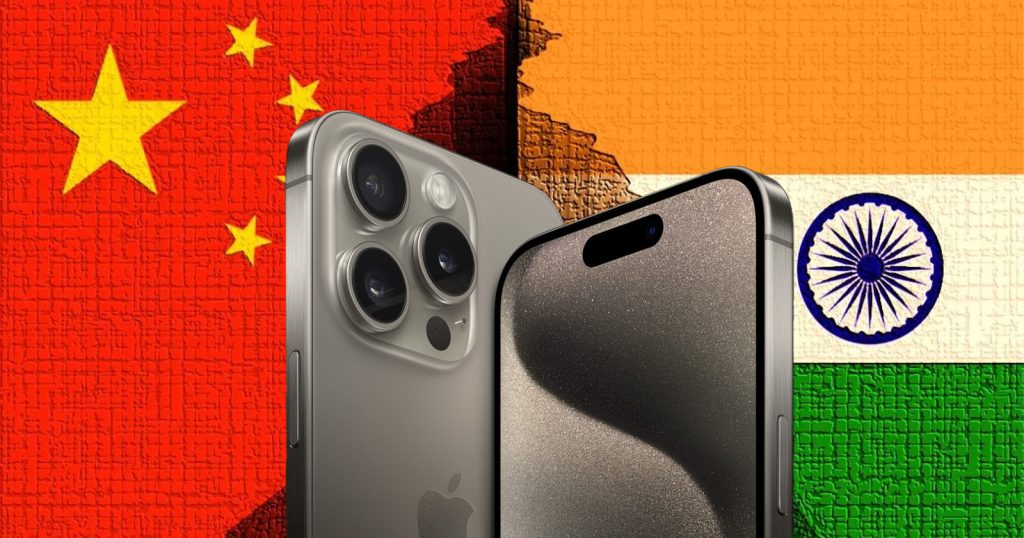 Apple China and India