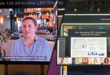 ViewSonic Unveils Foldable 135-Inch All-in-One LED Display at InfoComm India 2023
