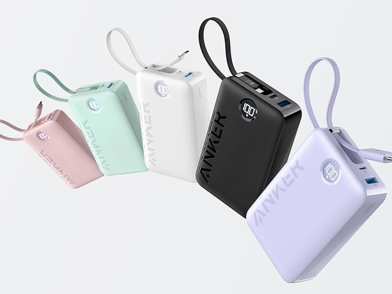 Anker Power Bank パープル Anker Power Bank （10000mAh、ライトニングケーブル）パープル
