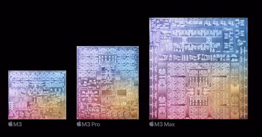 Apple M3 and A17 Pro GPUs parallel processing performance