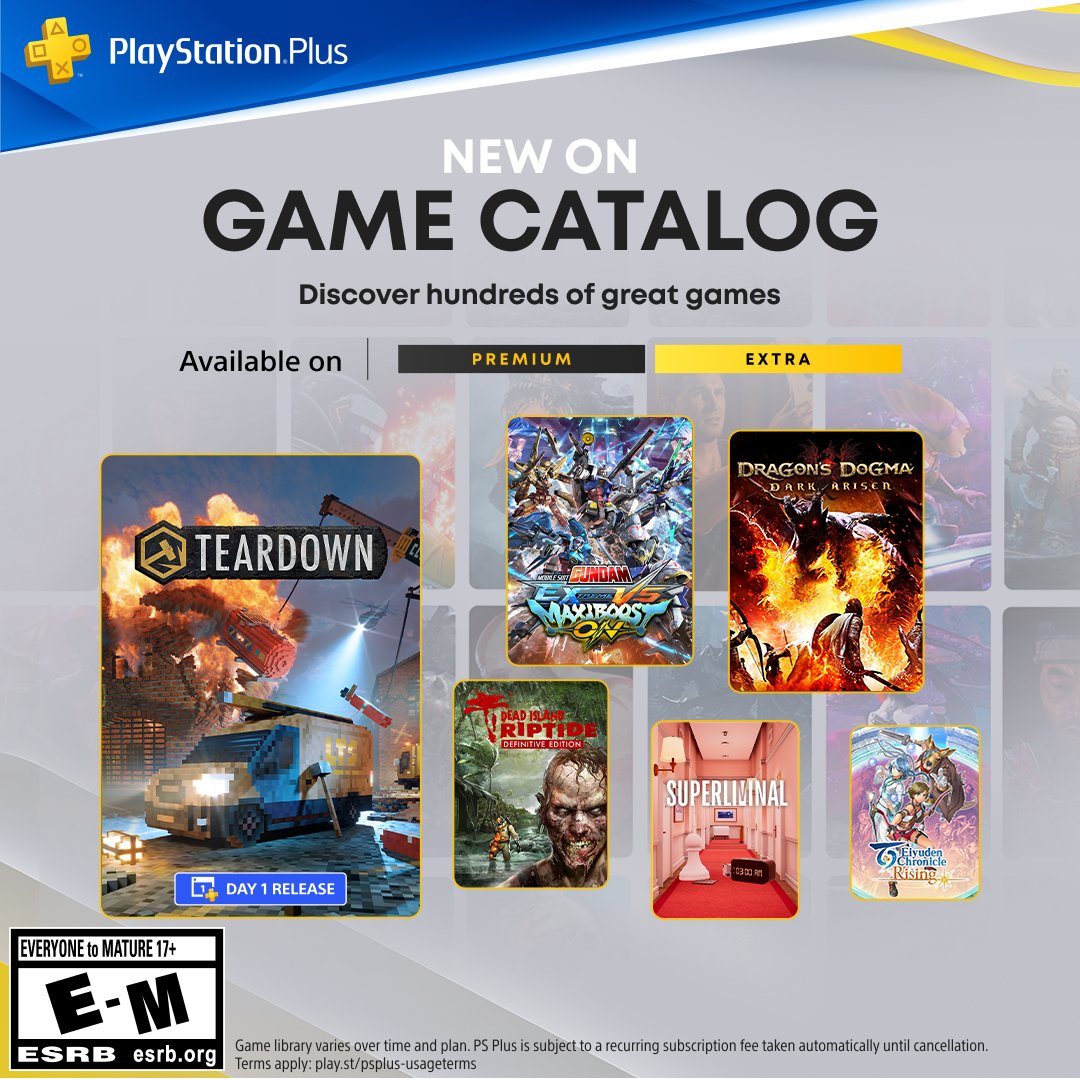 Free Games: PlayStation Plus free games for November announced