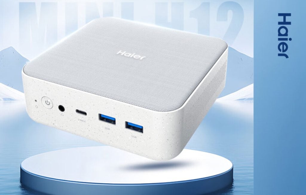 Haier Yunyue Mini H12 Mini PC with i5-12450H CPU up for sale at