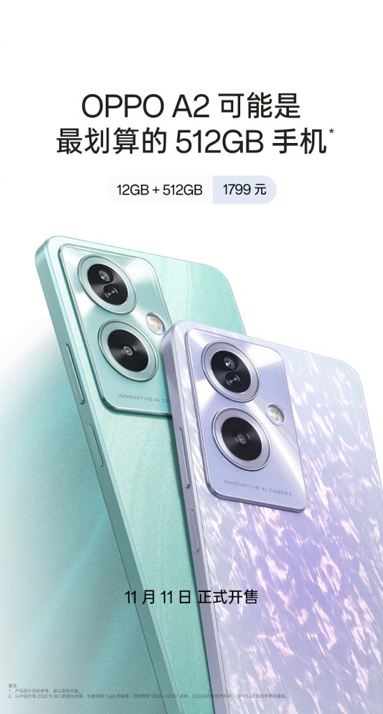 OPPO A2 5G