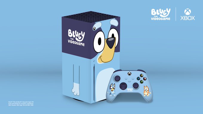 Microsoft Xbox Series X Bluey Edition