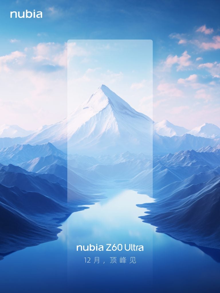 NUbia Z60 Ultra December launch confirmed
