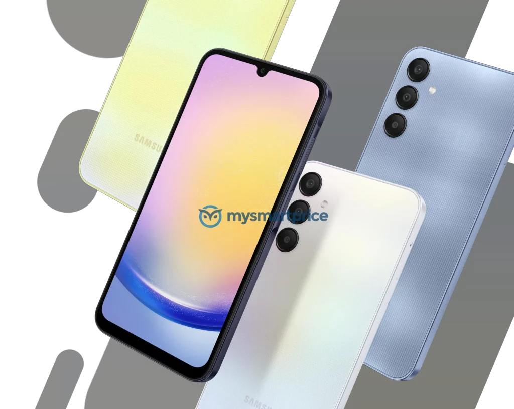 Samsung Galaxy A25 5G render
