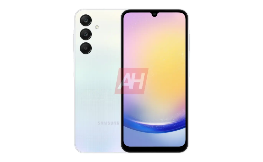 Samsung Galaxy A25 5G leaked render by Android Headlines