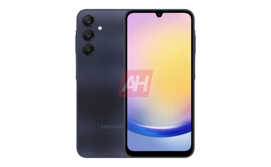 Samsung Galaxy A25 5G leaked render by Android Headlines