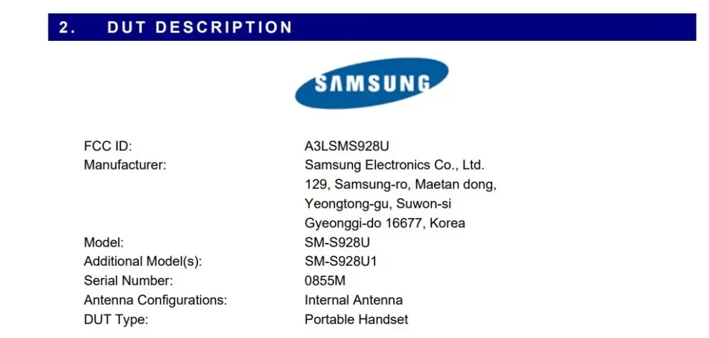 Samsung Galaxy S24 series