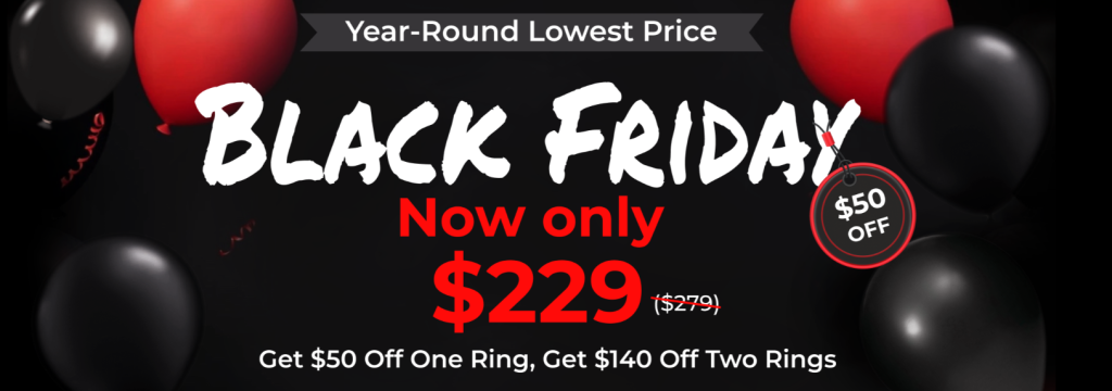 Catch our once in a year Black Friday sale now! Applicable to all