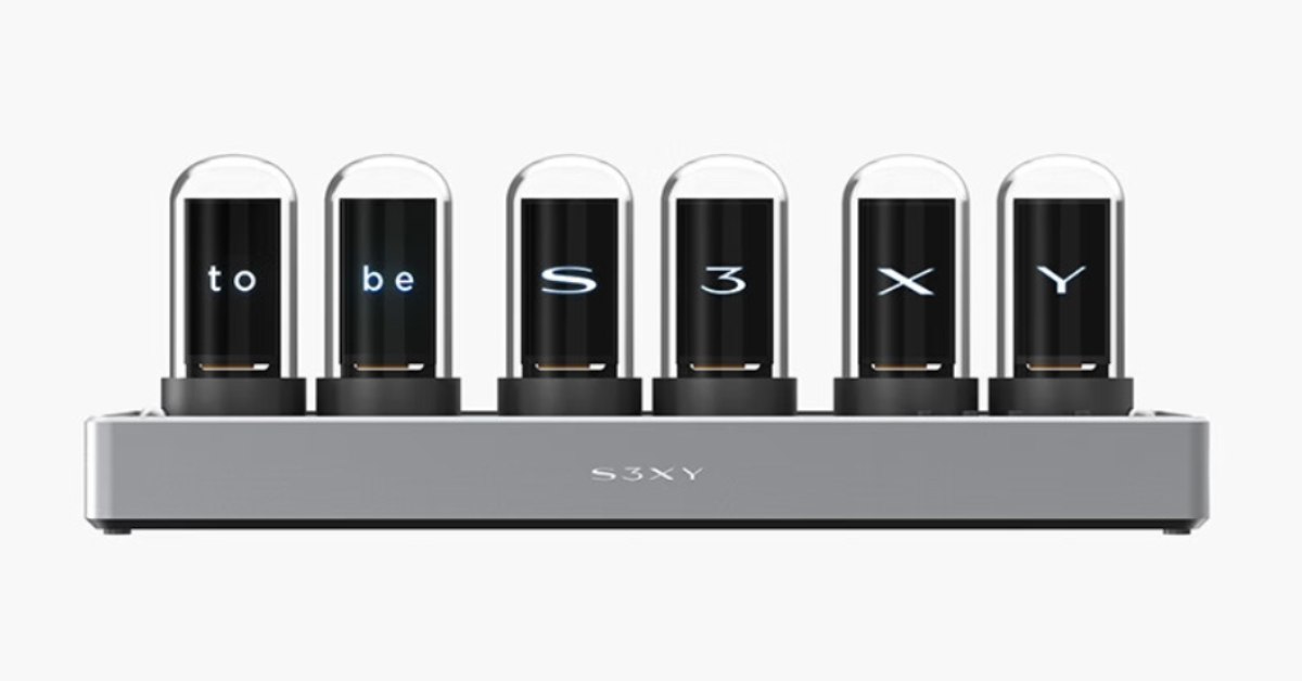 Tesla launches new ‘S3XY Time Glow Clock’ - Gizmochina