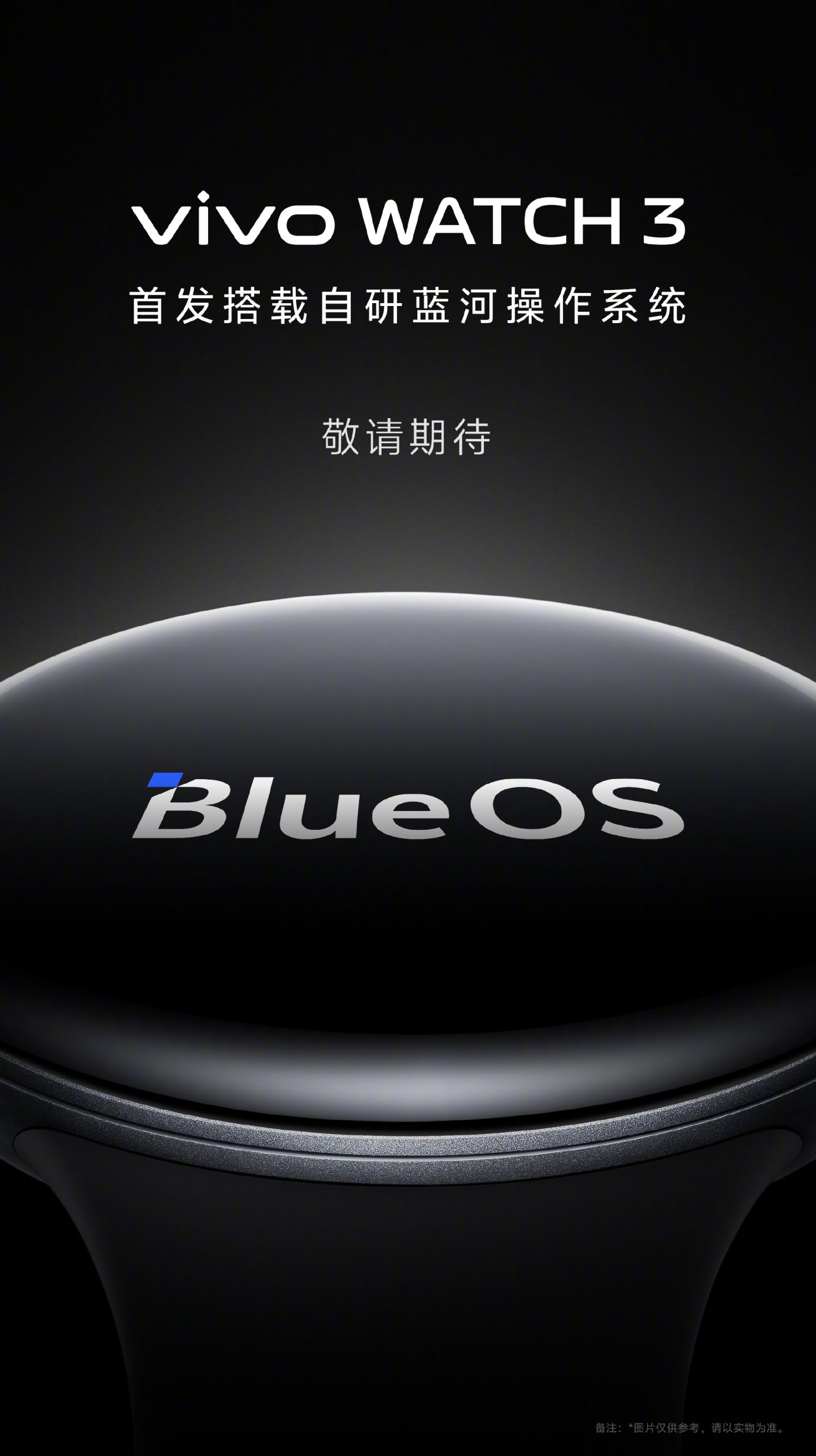 Vivo Watch 3 with Blue OS