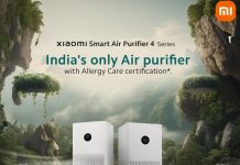 Xiaomi Smart Air Purifier 4 receives Allergy Care Certification in India Xiaomi Smart Air Purifier 4 Allergy Care Certification