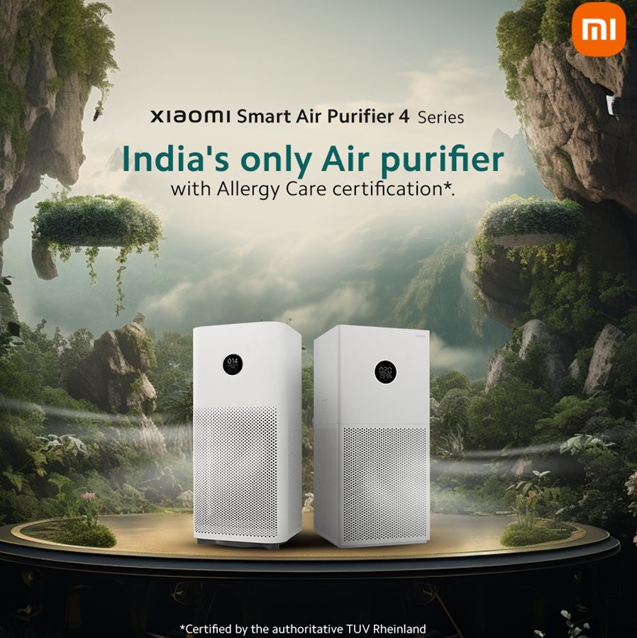 Xiaomi Smart Air Purifier 4 receives Allergy Care Certification in India -  Gizmochina