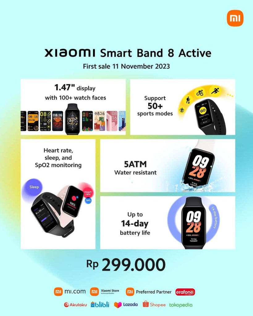 Xiaomi Smart Band 8 Active