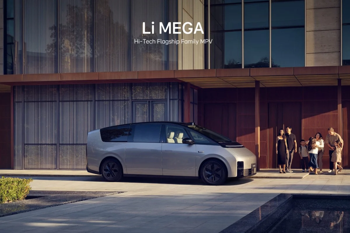 Li Auto's Li Mega Electric Multipurpose Van is Specifically Designed ...