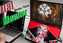 InnoView Folding Portable Dual Monitor Review: 3 Displays Extender