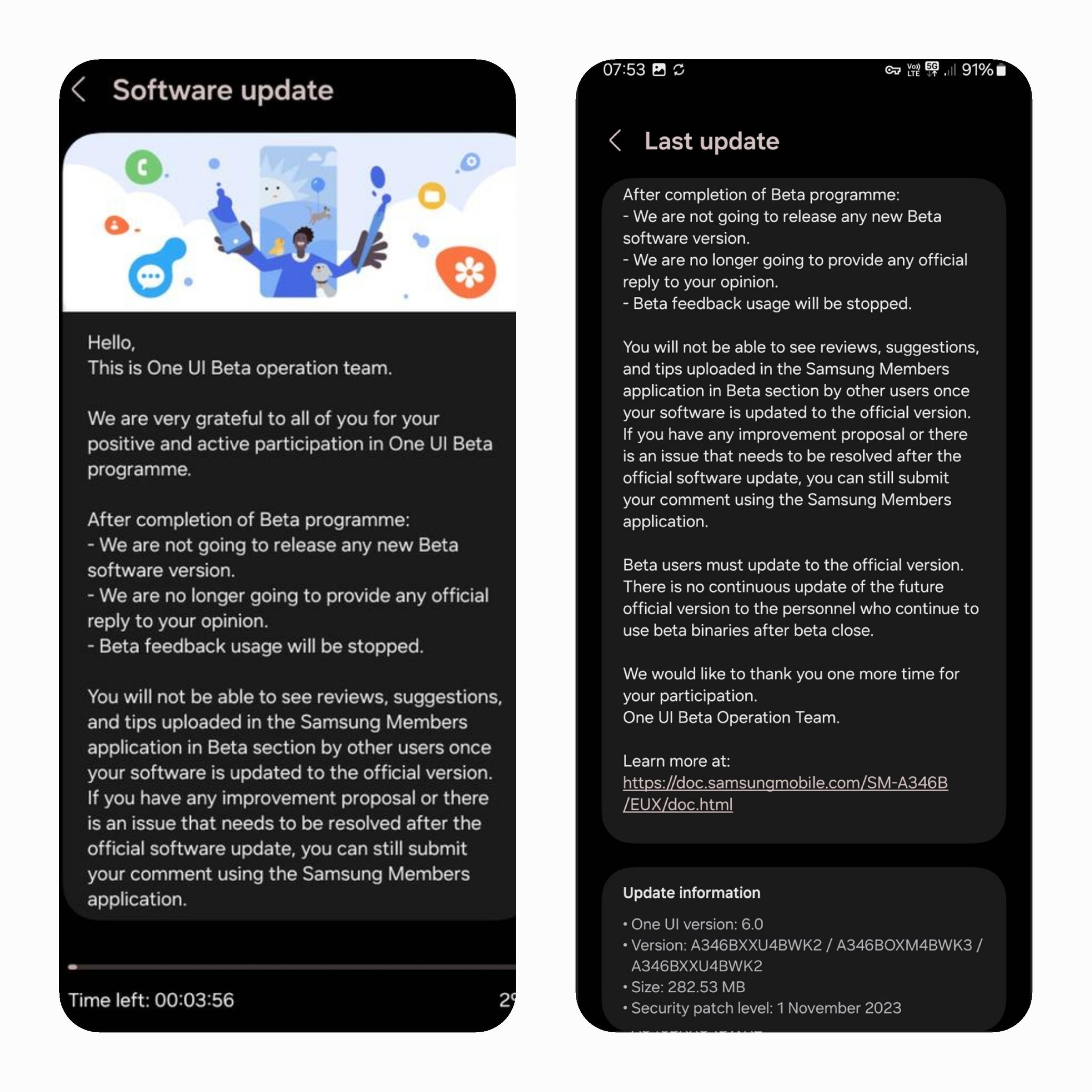 Samsung Galaxy A34 5G gets One UI 6.0 based on Android 14