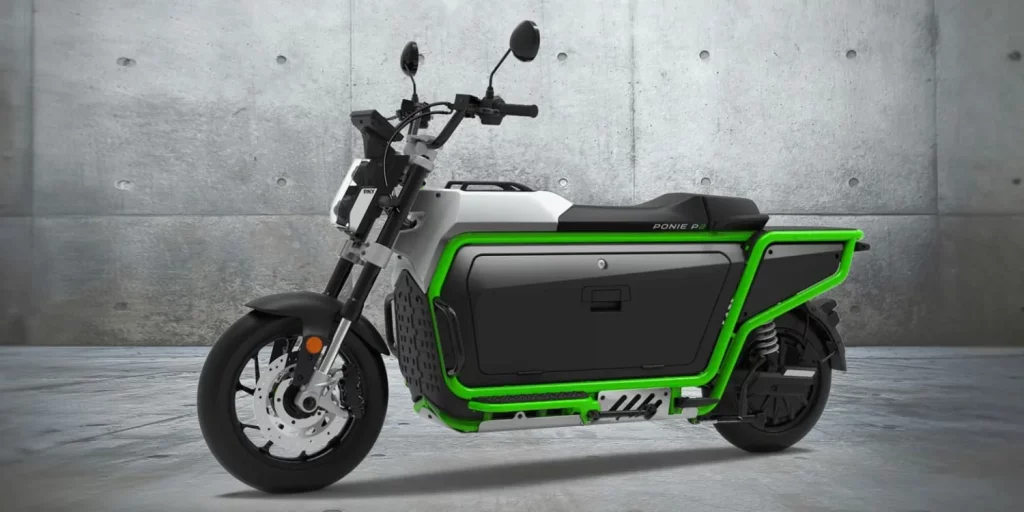 PNY Ponie electric cargo motorcycle