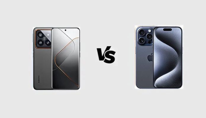 xiaomi 14 pro vs apple 15 pro