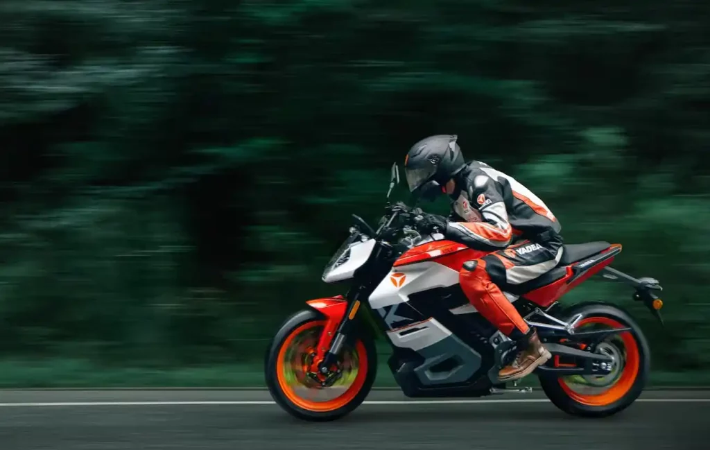 Yadea Kemper electric motorcycle