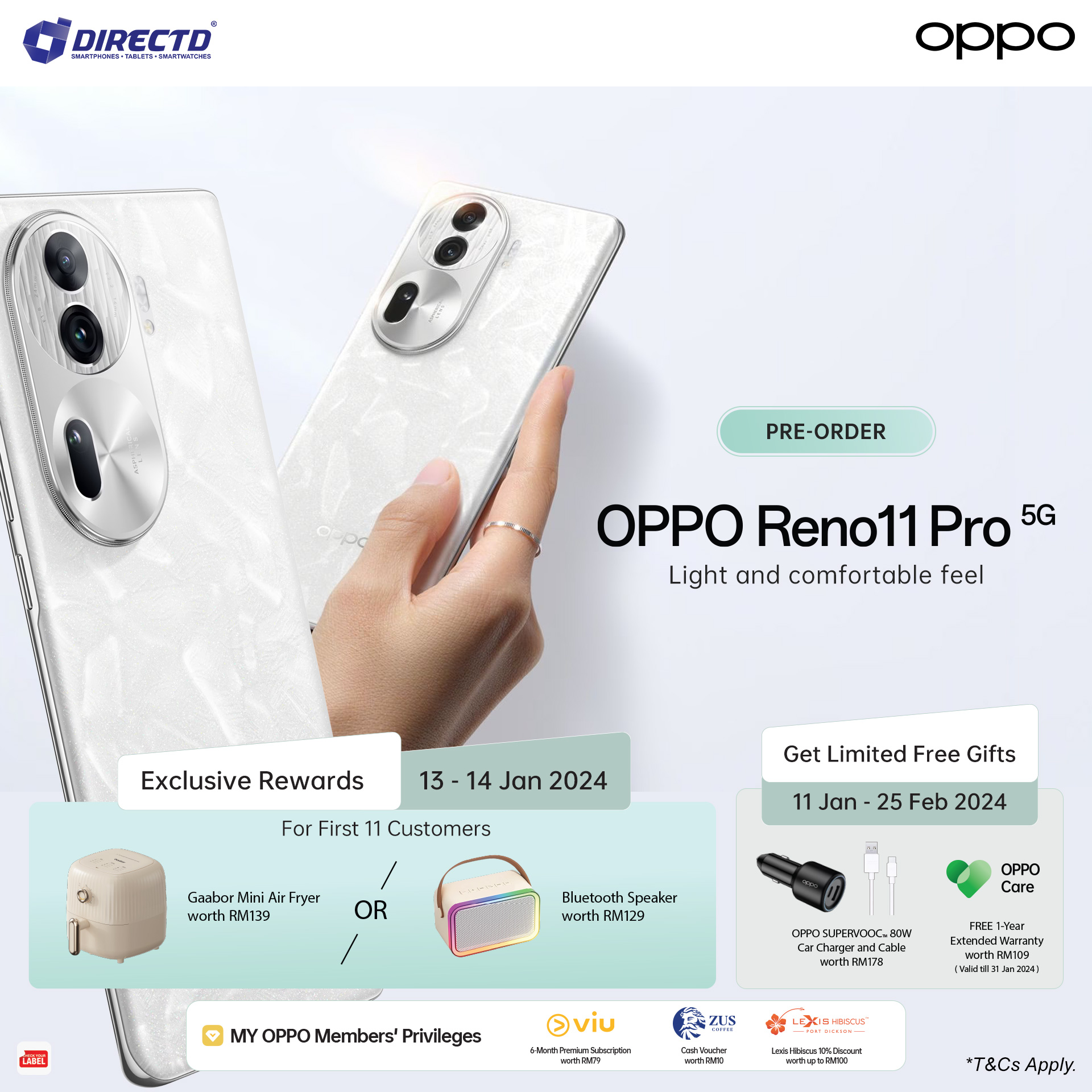 Oppo Reno 11 series pre-booking