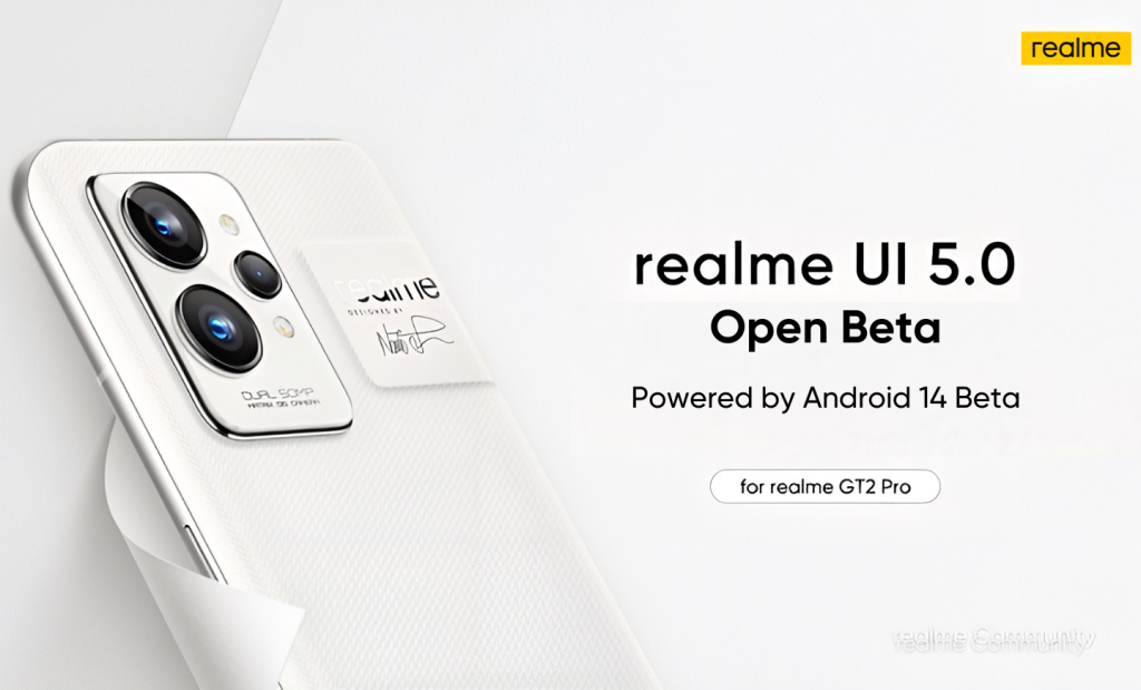 Realme GT 2 Pro Realme UI 5.0
