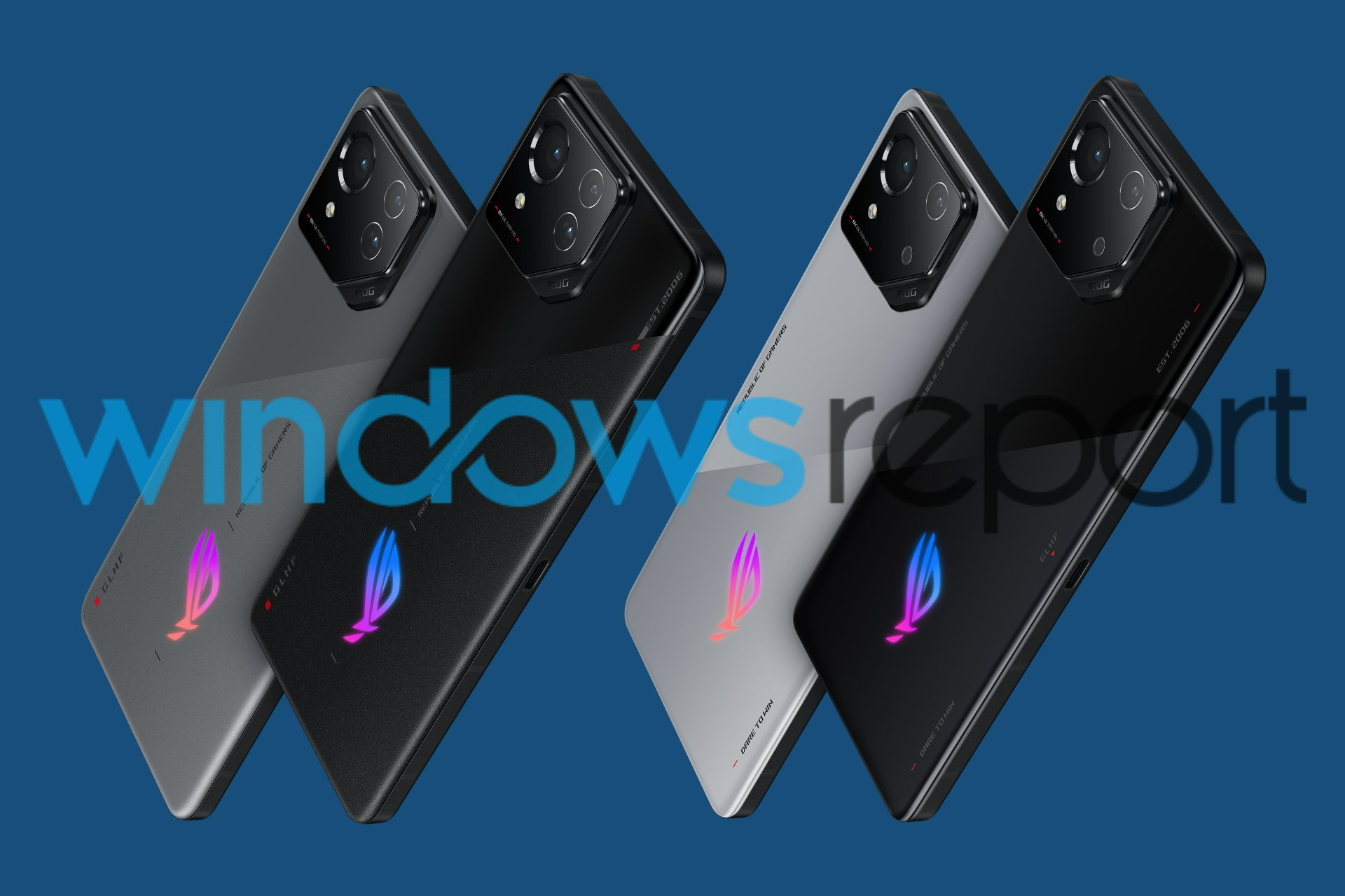 ASUS ROG Phone 8 series leaked renders