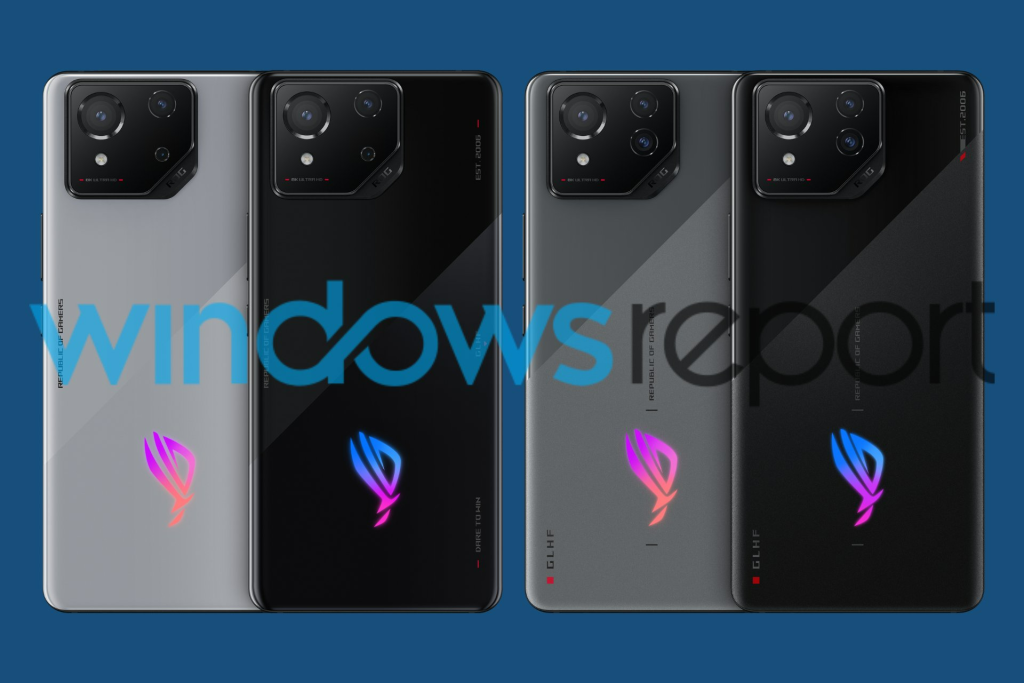 ASUS ROG Phone 8 series leaked renders