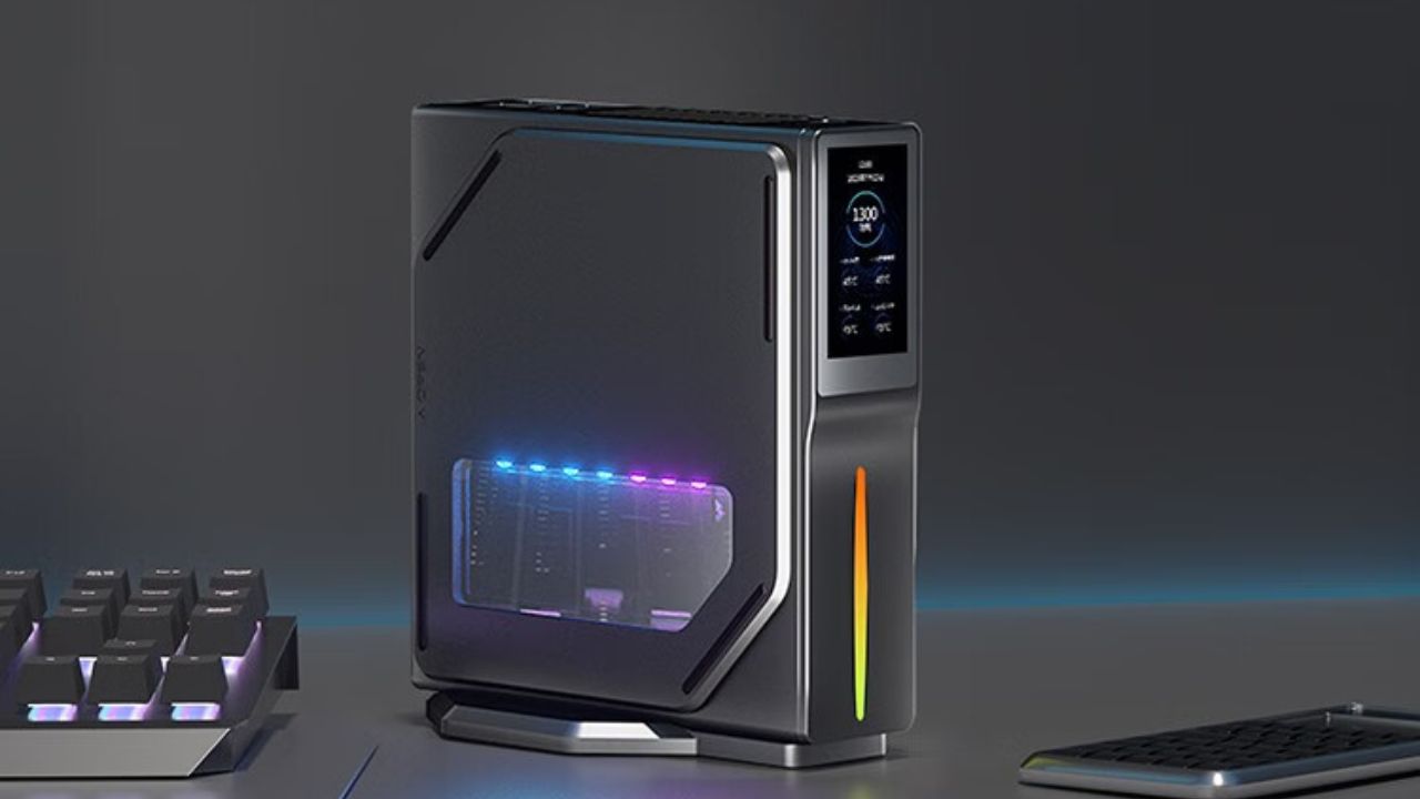 Acemagic S1 mini PC with Intel N100 CPU, LCD display