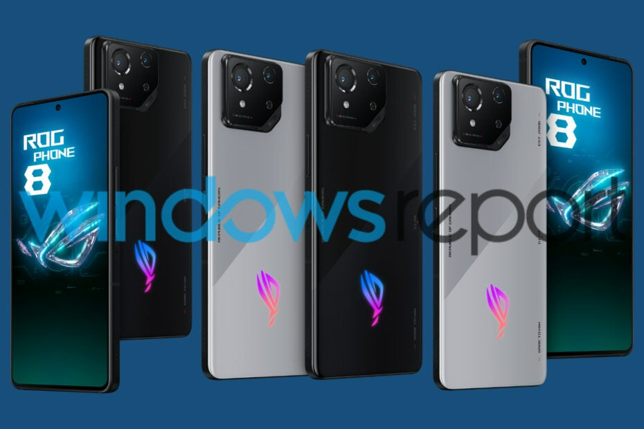 ASUS ROG Phone 8 series leaked renders