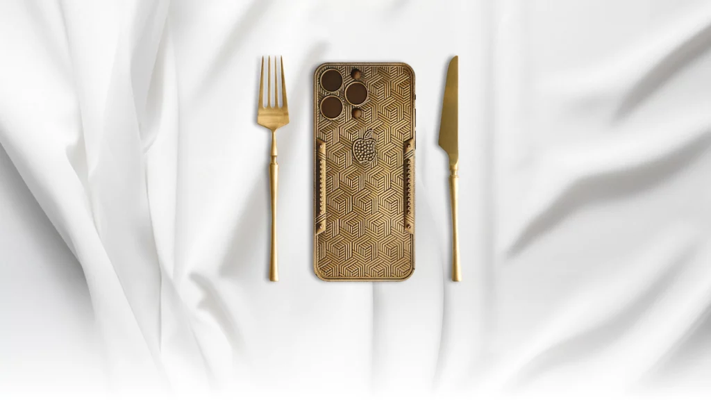 Caviar iPhone 15 Pro Max chocolate bar