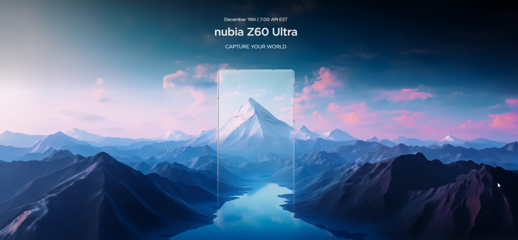 Nubia Z60 Ultra