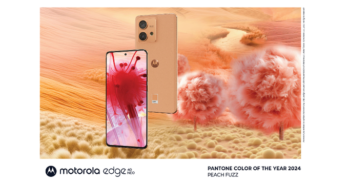Motorola Edge 40 Neo Peach Fuzz