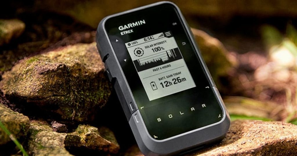 Garmin eTrex Solar handheld GPS