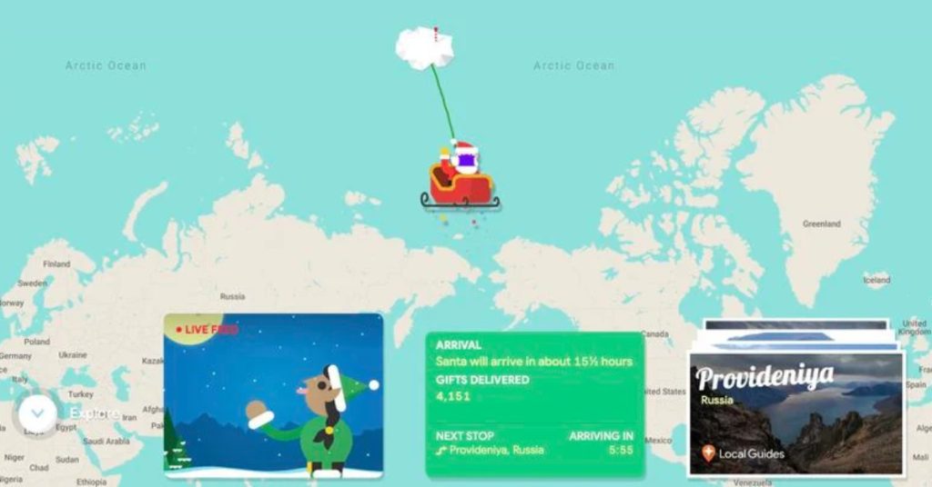 Google Santa Tracking