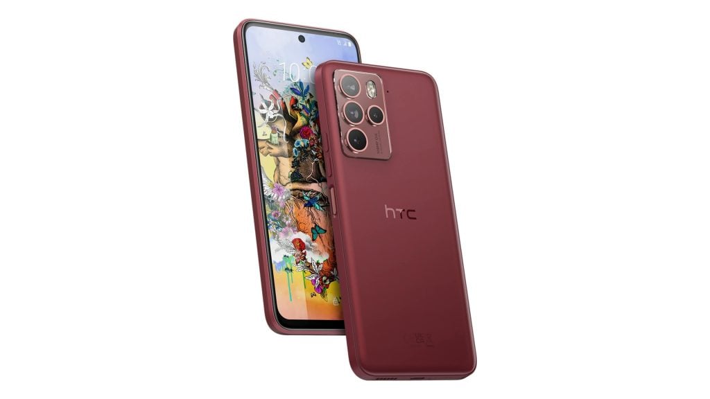 HTC U23 Pro in Misty Red