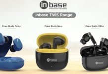 Inbase Free Buds Elite, Buds Dots & Buds Neo TWS earbuds launched in India Inbase Free Buds TWS