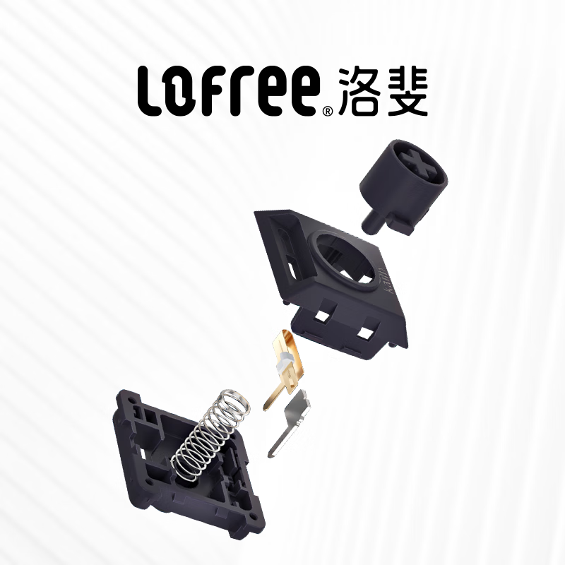 Lofree Flow 100-key mechanical keyboard