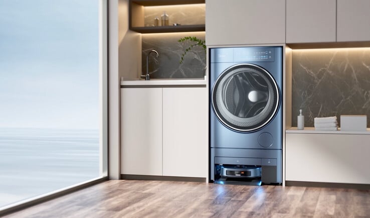 Midea WASHBOT washer dryer with hidden robot vacuum announced ...