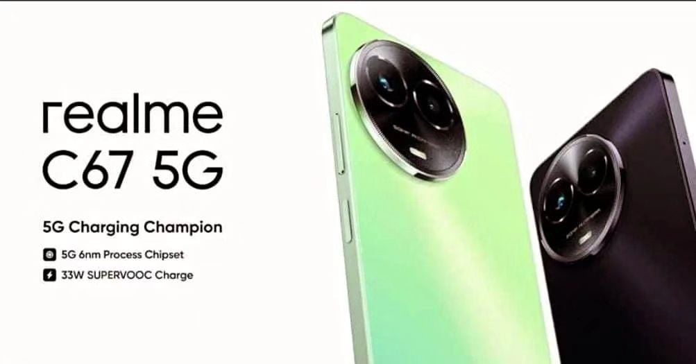 Realme C67 5G launch date confirmed, rear design revealed Gizmochina