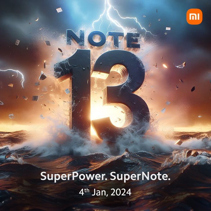 Redmi Note 13 series India launch date