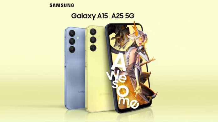 Samsung Galaxy A15, Galaxy A25 featured