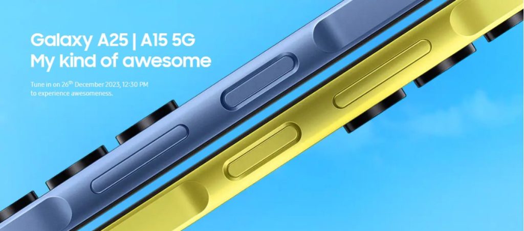 Samsung Galaxy A25 A15 5G launch India