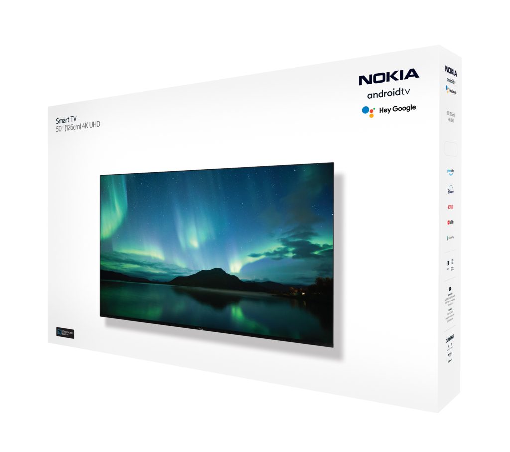 Анонсирован новый 4K Android TV телевизор Nokia